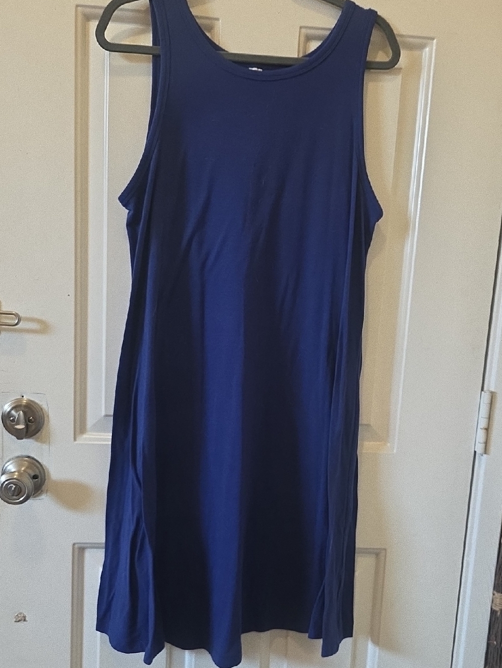 Old Navy Navy Blue Sleeveless Midi Tank Dress XL TALL
